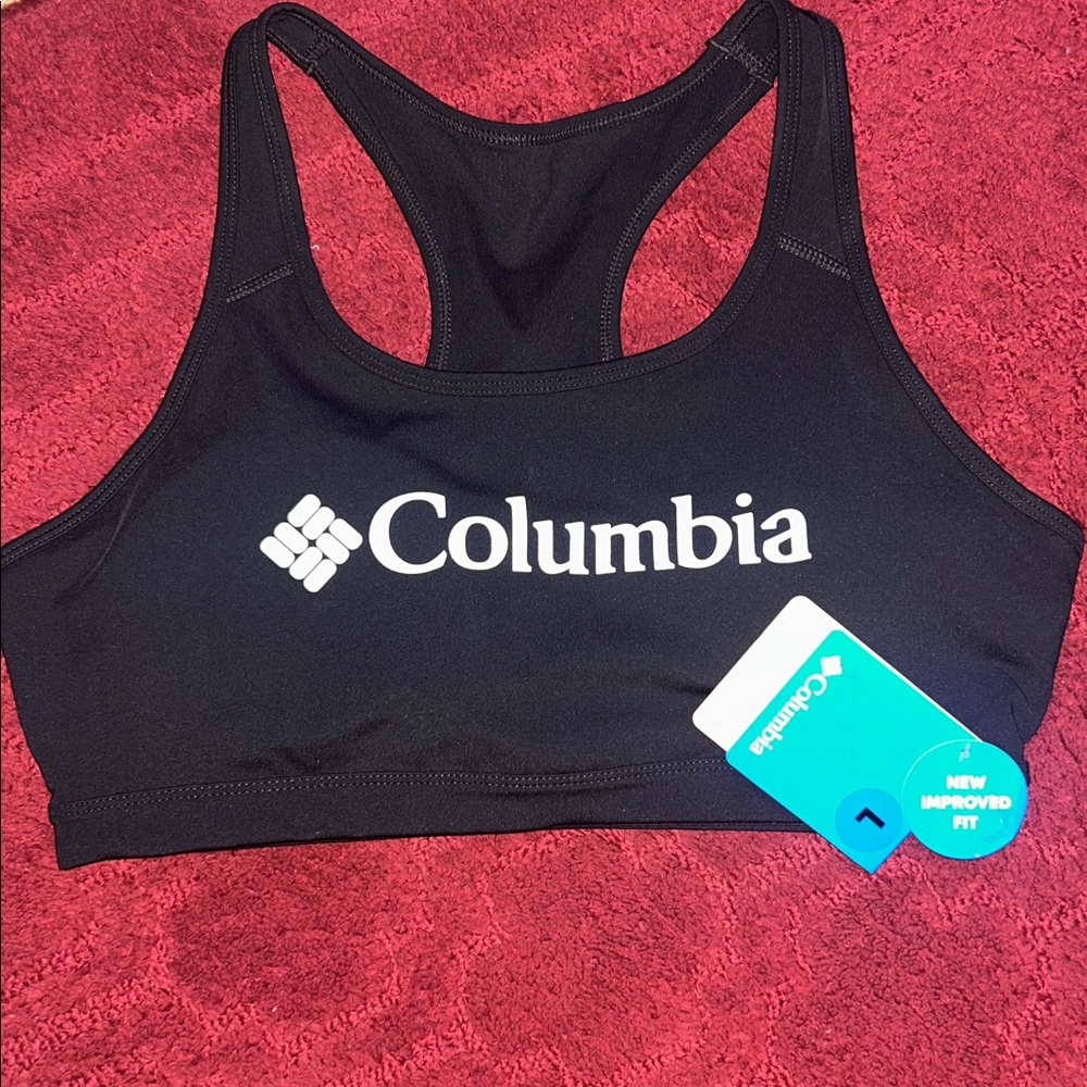 🖤🖤 BRAND NEW WITH TAGS 🖤🖤Columbia Black Active Sports Bra